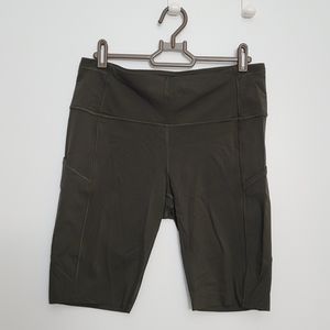 Lululemon Fast and Free 10 inch Shorts - DARK OLIVE